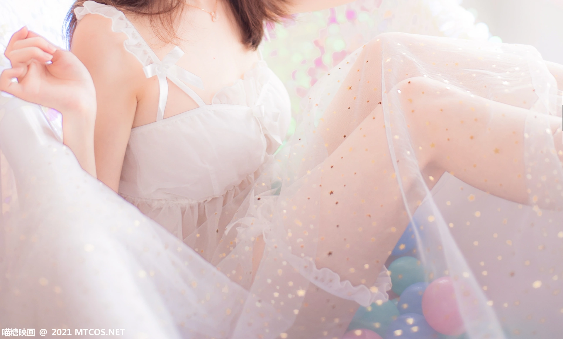 喵糖映画 - VOL.351 泡泡粉裙 2